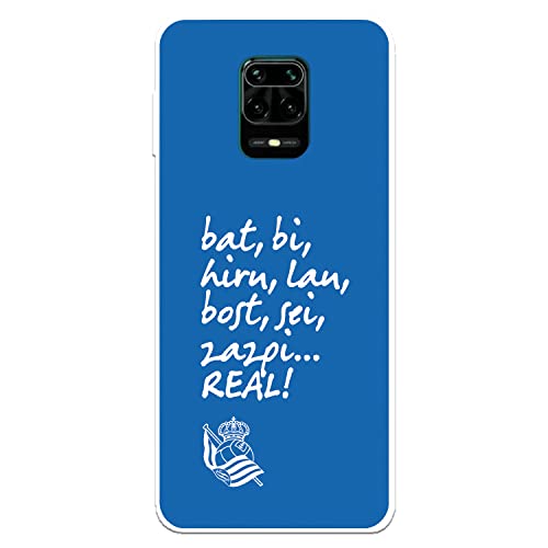 La Casa de las Carcasas Squadre Custodia Redmi Note 9S Real Sociedad Tifosi