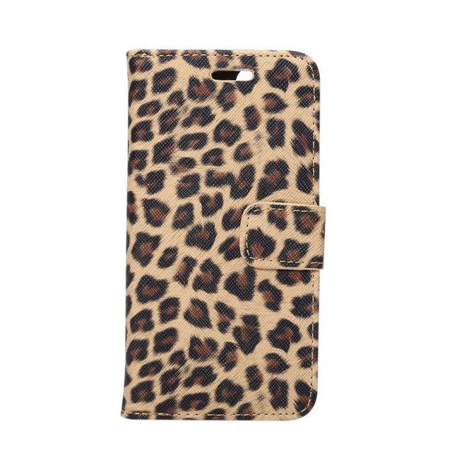 Redpepper Apple Cases iPhone XS Custodia Portafoglio Leopardata