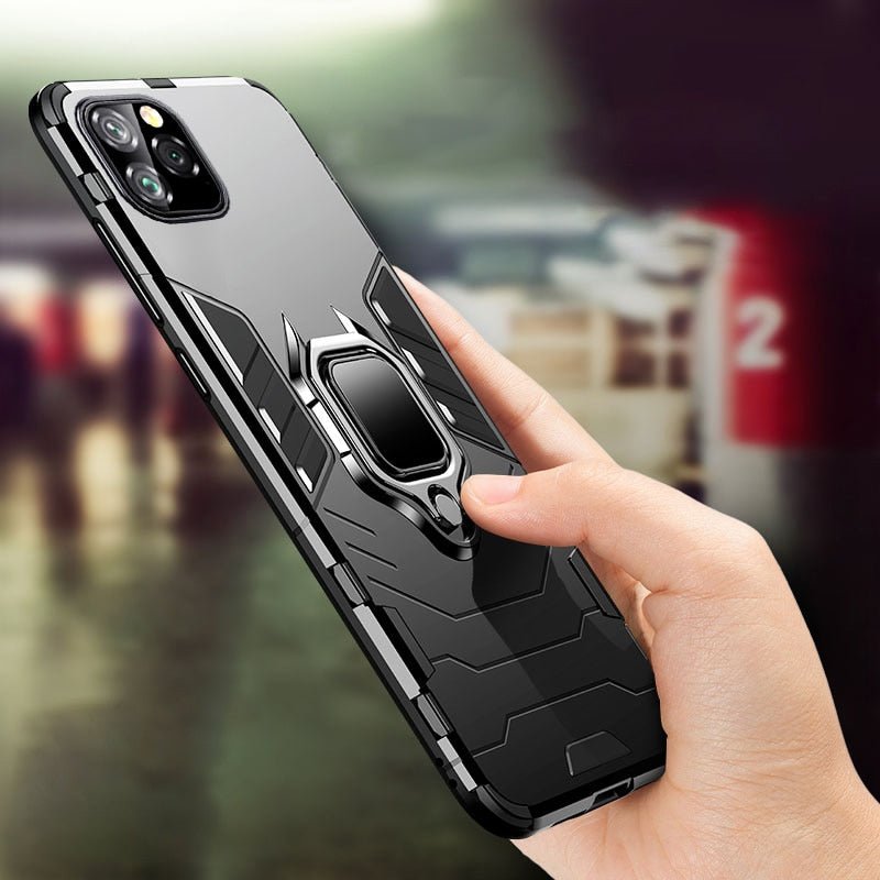 Redpepper iPhone 11 Pro cover con anello magnetico nera