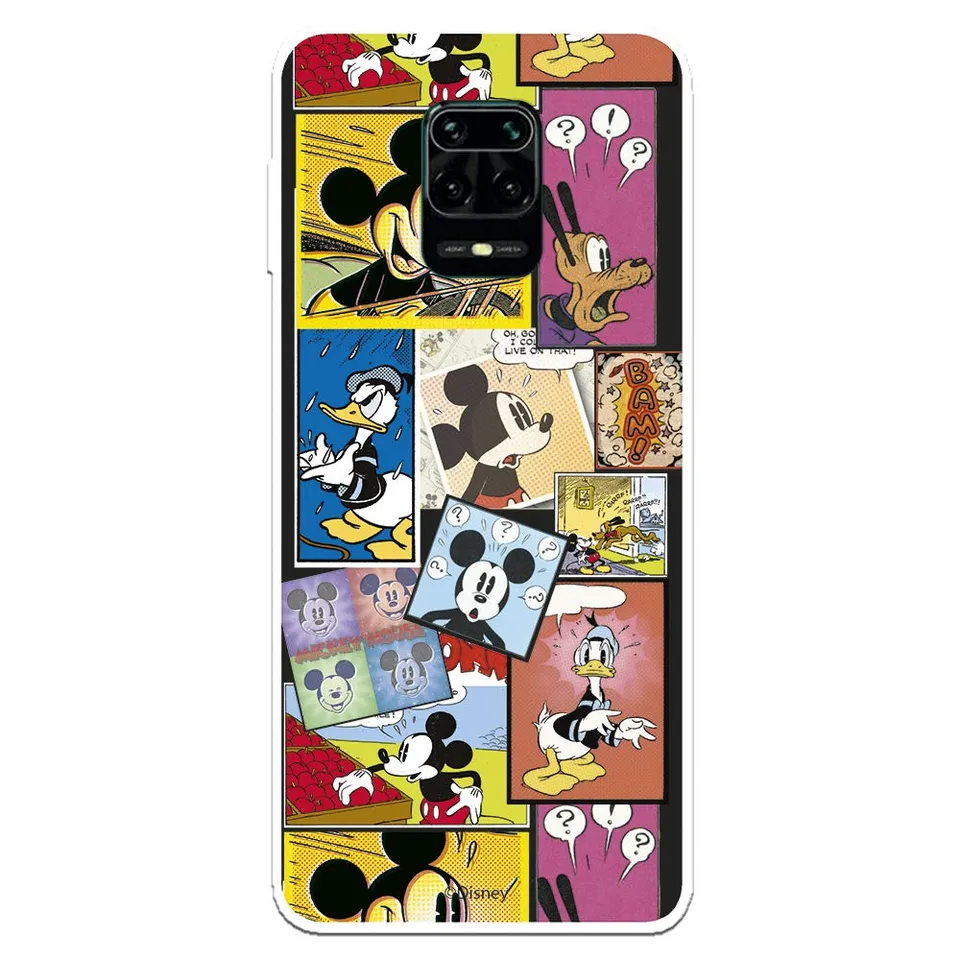 La Casa de las Carcasas Licenze Ufficiali Redmi Note 9S custodia Mickey Comic