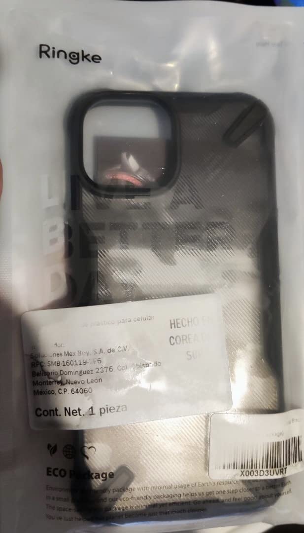 Ringke Fusion-X Cover iPhone 15 Pro Mimetica Camo Black