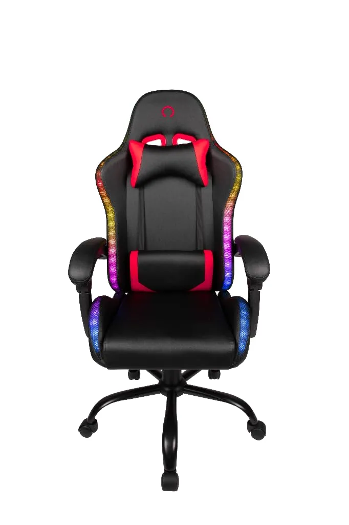 Konix Phantom sedia gaming ufficio nera RGB 135°