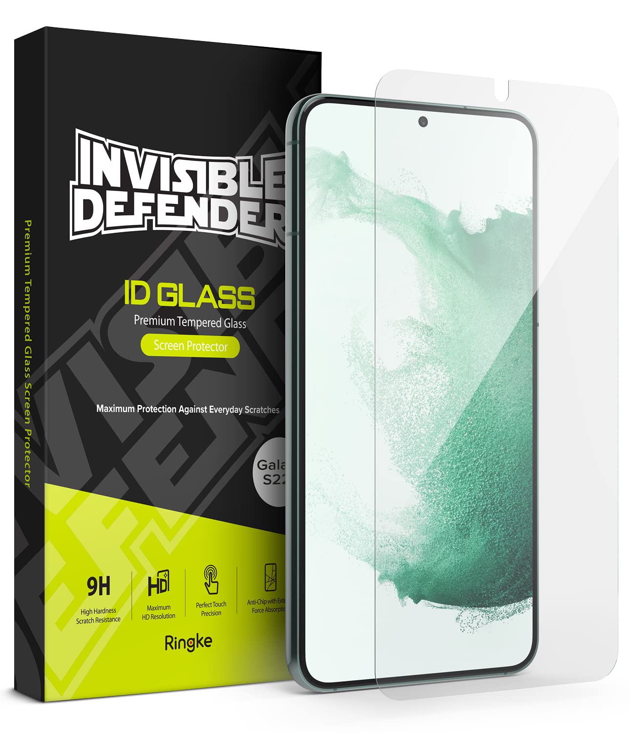 Ringke Screen Protector Vetro Temperato S22 Plus 2pz 9H