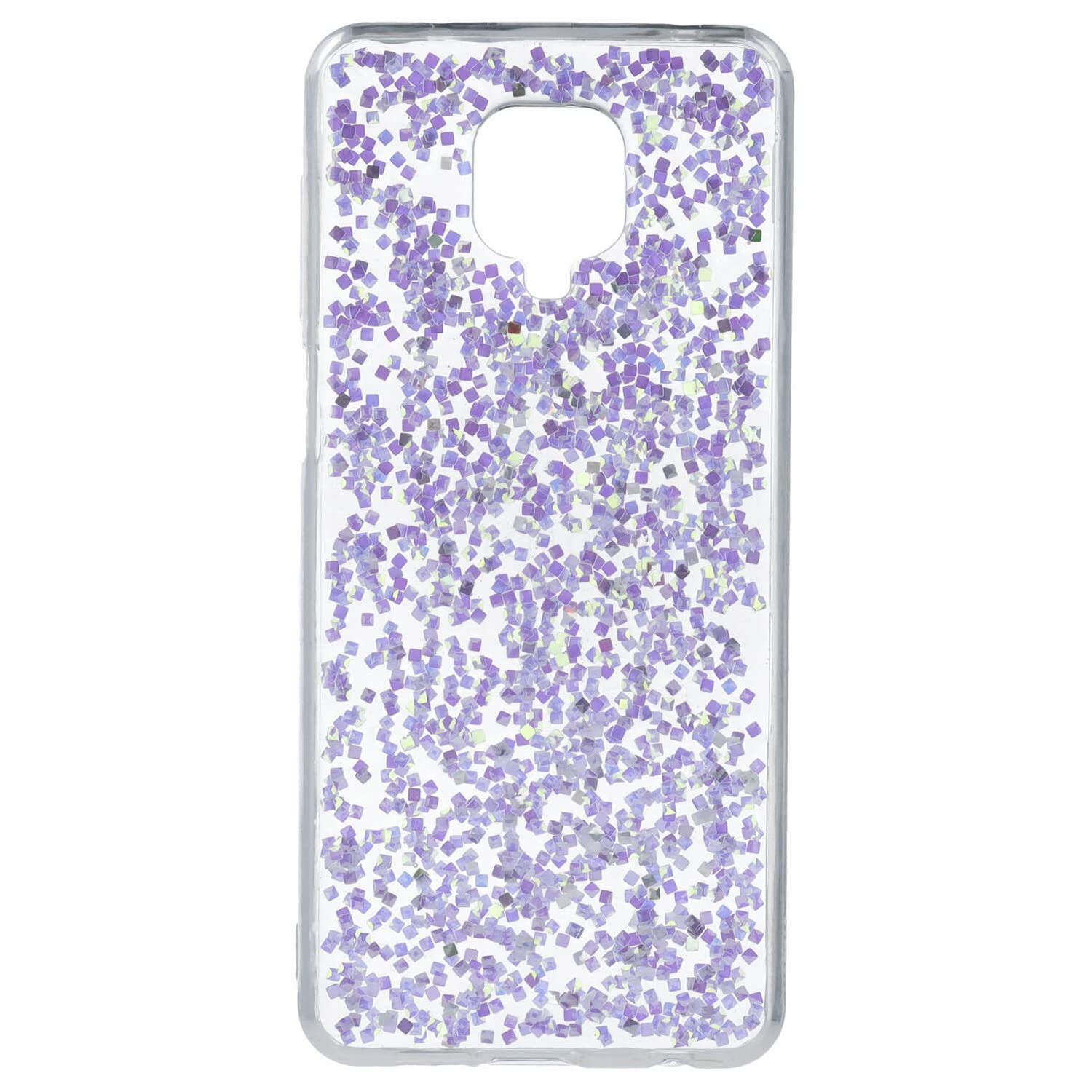 La Casa de las Carcasas Cover Redmi Note 9S custodia malva glitter