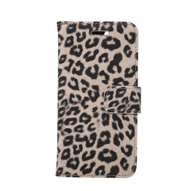 Redpepper Apple Cases iPhone XS Custodia Portafoglio Leopardata