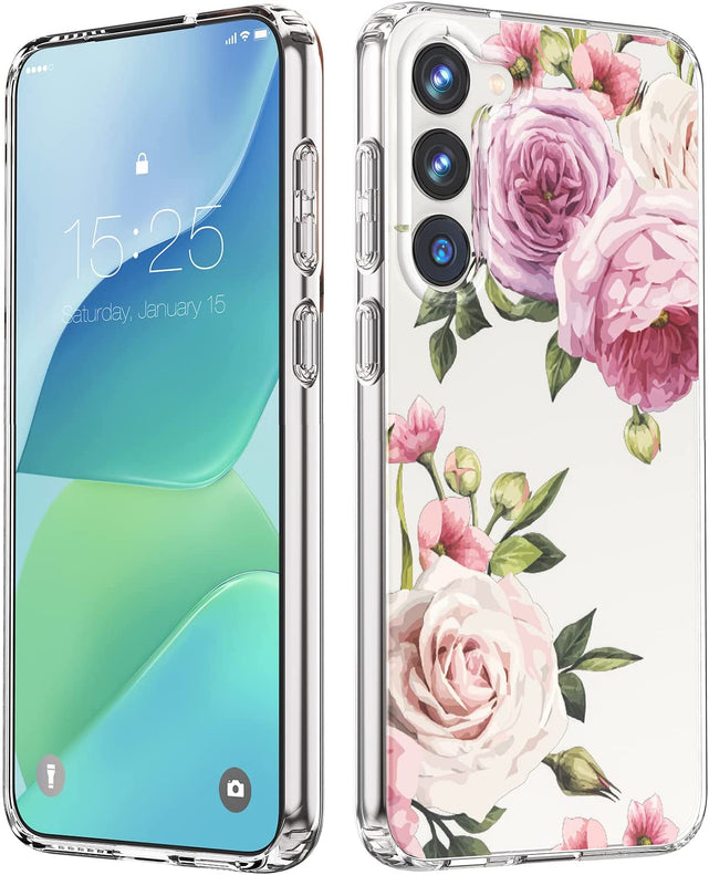 Redpepper Galaxy Cases cover S23 6,1" fiori anti impronta