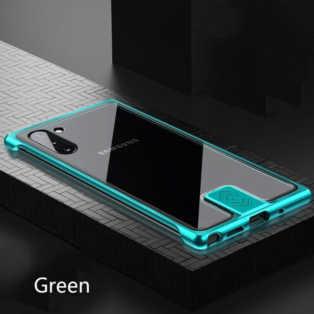 Redpepper Note 10 Plus bumper vetro metallo antishock