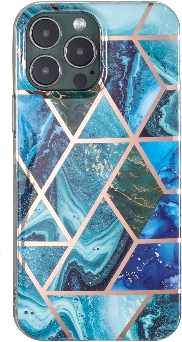 Redpepper iPhone 14 Pro cover silicone marmo donna