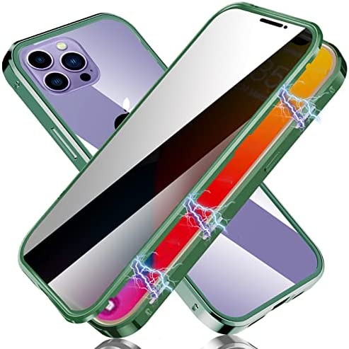 Redpepper iPhone 14 Pro custodia magnetica privacy vetro