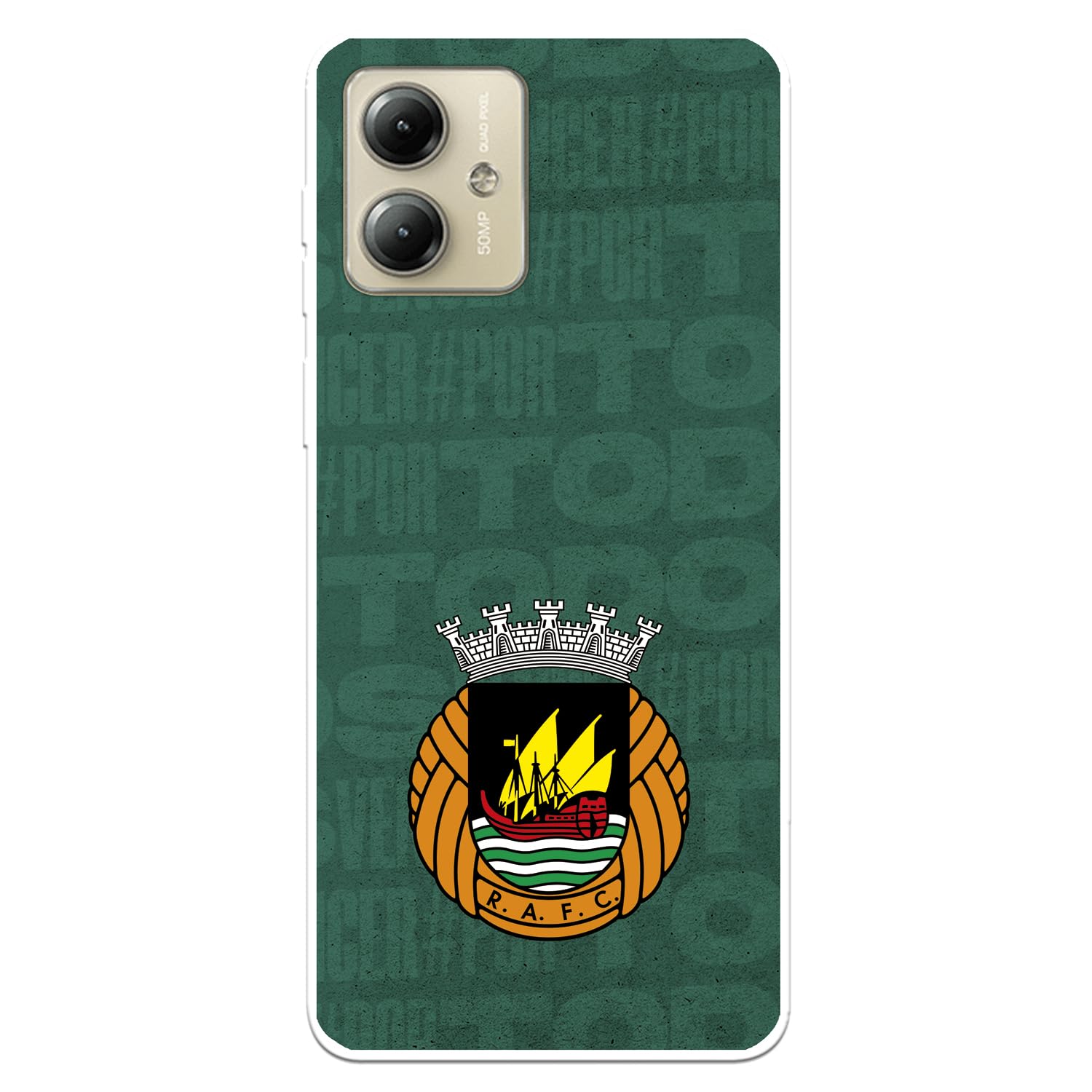 La Casa de las Carcasas Squadre cover Moto G14 Rio Ave scudo verde