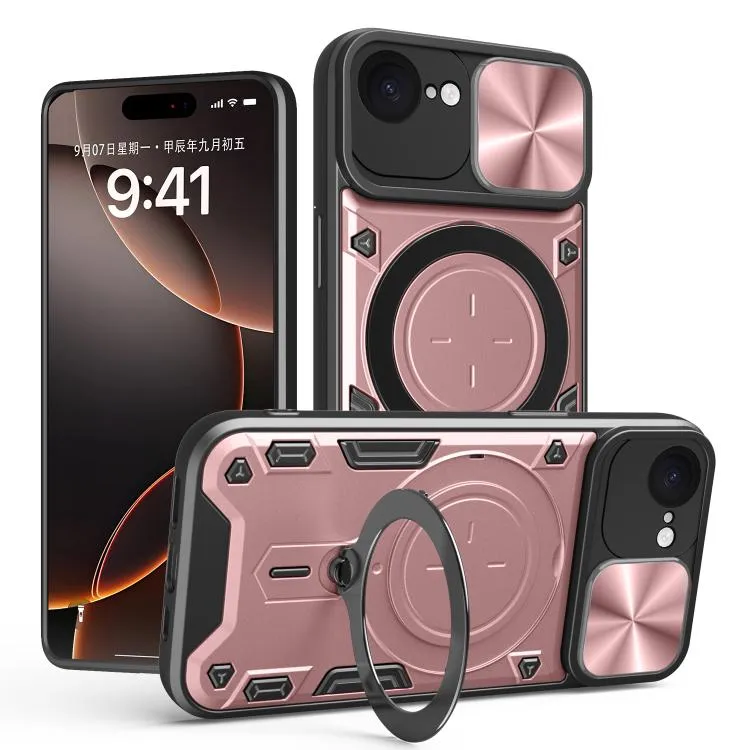 Redpepper iPhone 16e cover Camshield magnetica con supporto
