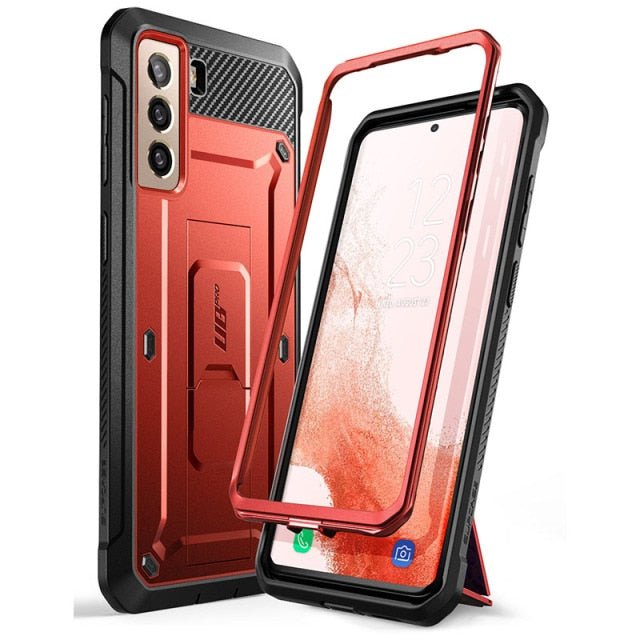 Redpepper Galaxy Cases Galaxy S22 cover holster nera con stand