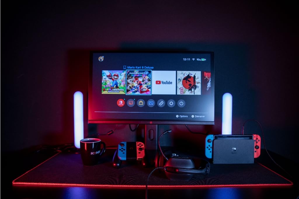 Konix Skylite cuffie gaming Switch nere jack 40 mm microfono