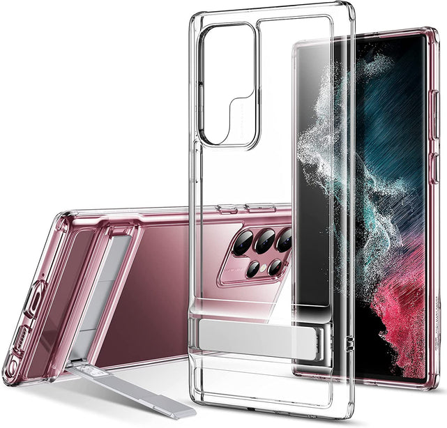 Redpepper Galaxy Cases cover Galaxy S22 Ultra stand trasparente