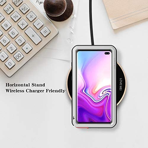 Redpepper Samsung Galaxy S10 Plus custodia 360 argento vetro