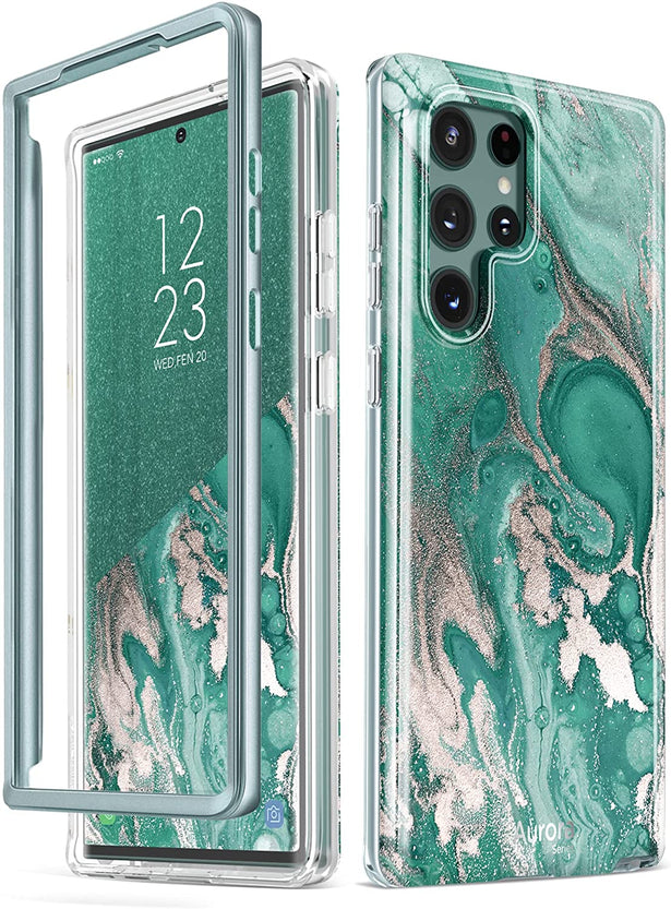 Redpepper Galaxy Cases S22 Ultra custodia marmo bianco slim
