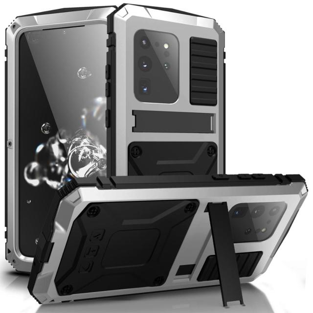 Redpepper Galaxy S22 Ultra Cover Bumper Metallo Antiurto