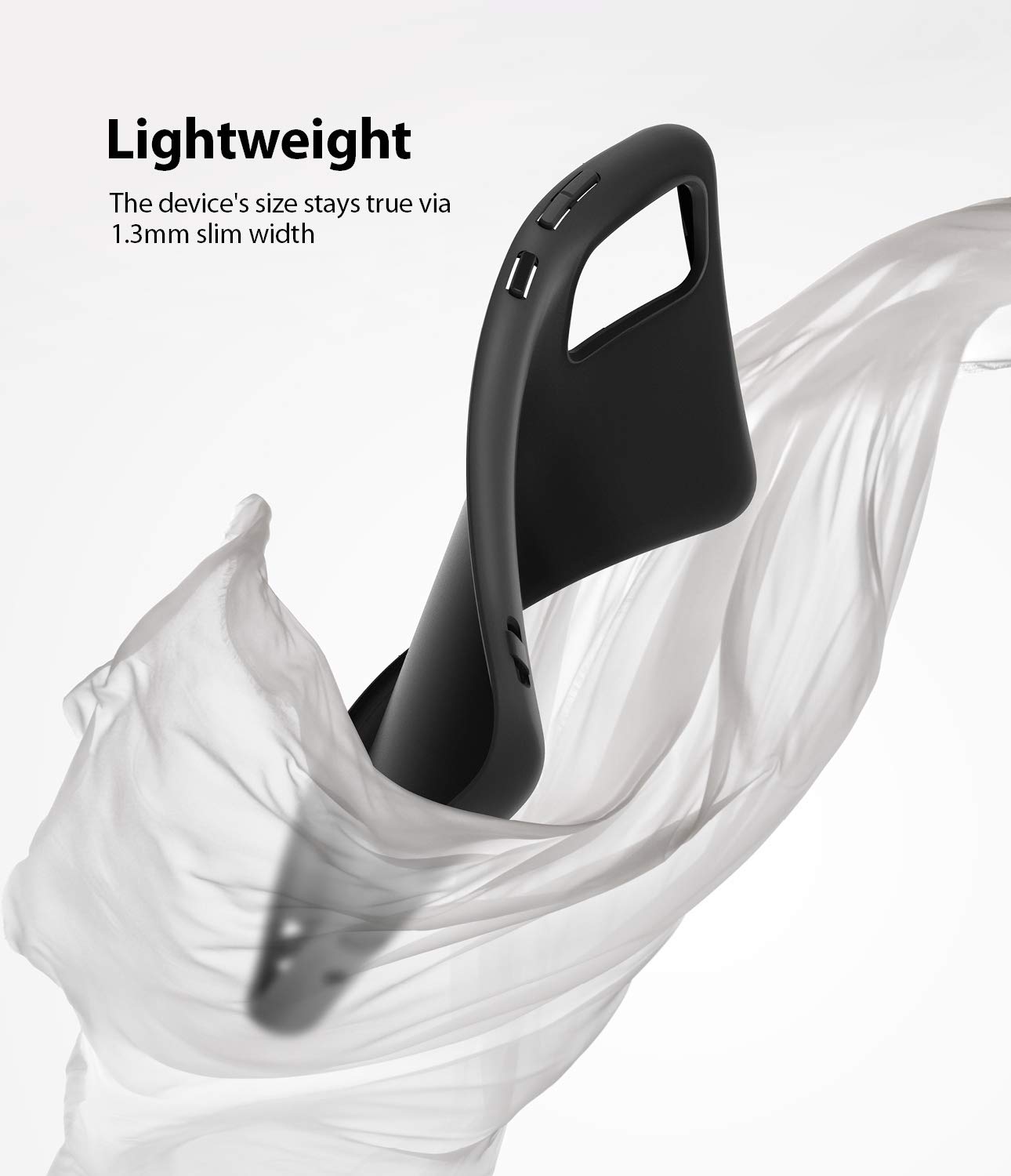 Ringke Air-S cover Galaxy S20 sottile black TPU antiurto
