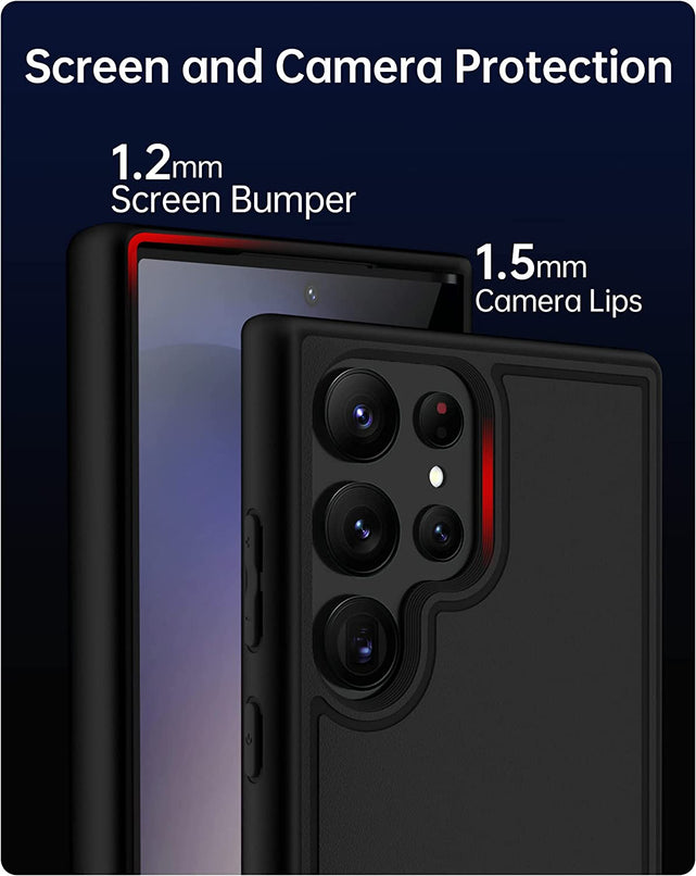 Redpepper Galaxy S23 Ultra cover con cavalletto alluminio