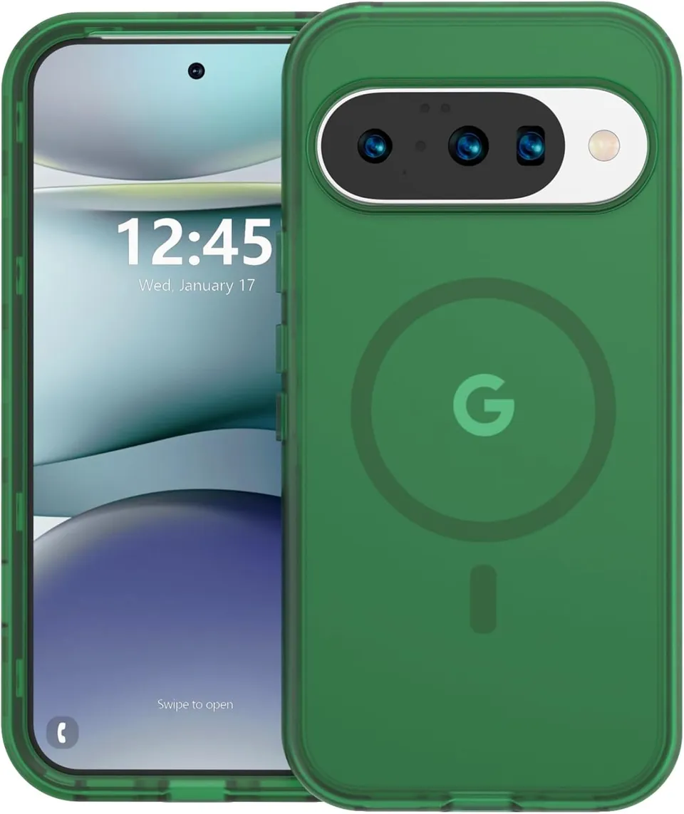 Redpepper Pixel 10 Pro cover verde scuro opaca magnetica