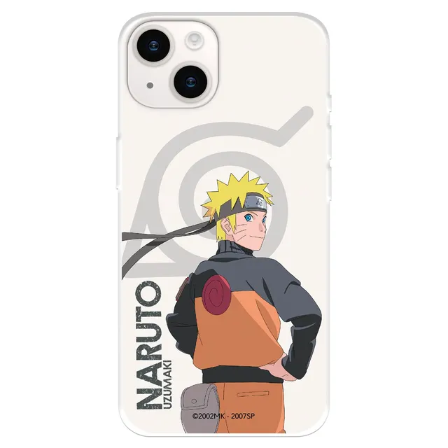 La Casa de las Carcasas Naruto Uzumaki custodia iPhone 15 Plus trasparente