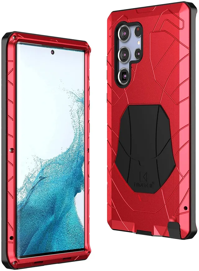 Redpepper Galaxy S22 Ultra cover armor silicone nera