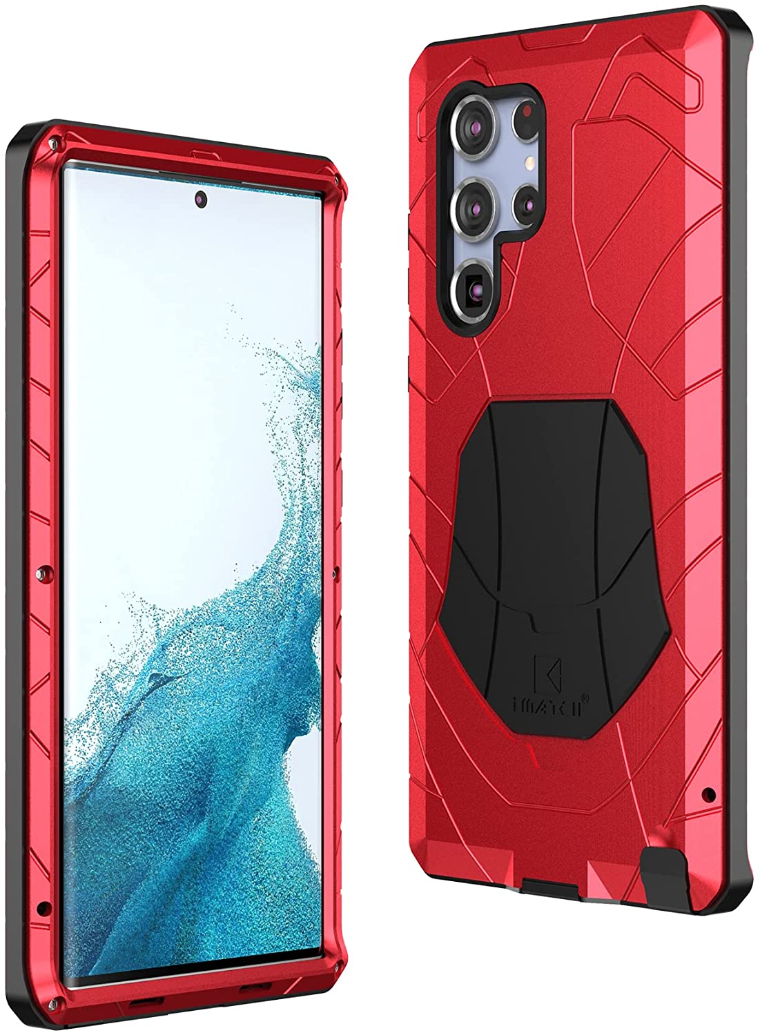 Redpepper Galaxy S22 Ultra cover armor silicone nera