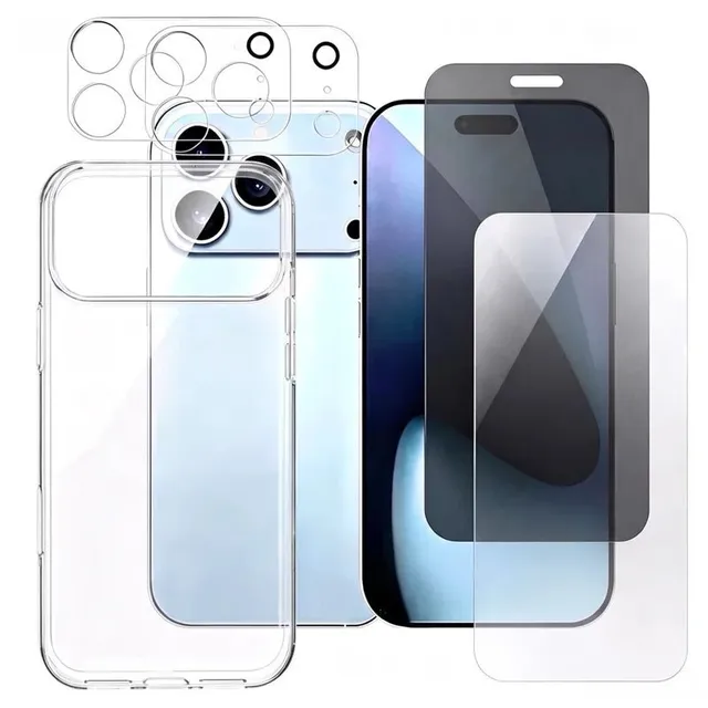 Redpepper iPhone 18 Pro Max custodia trasparente bundle