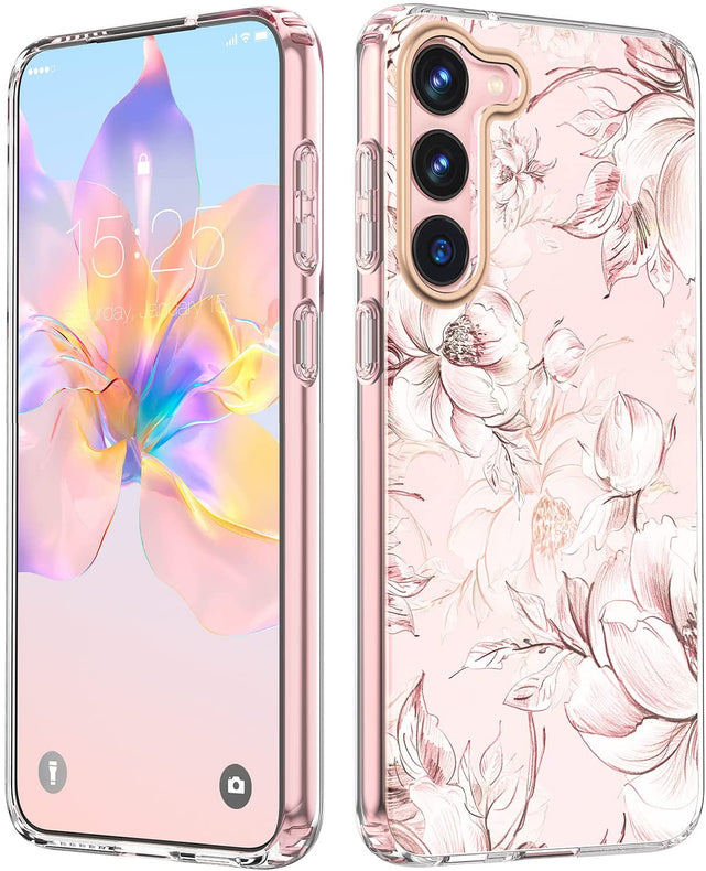 Redpepper Galaxy Cases cover S23 6,1" fiori anti impronta