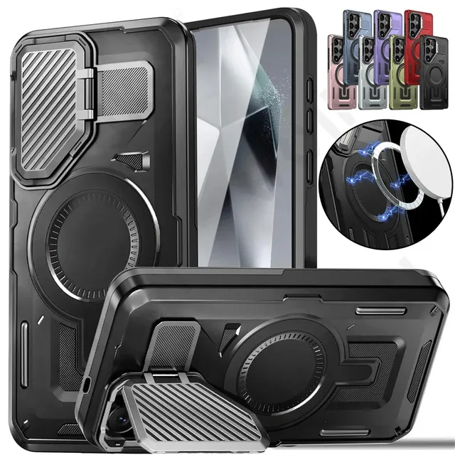 Redpepper S25 Ultra Cover Magnetica Militare con Anello Stand