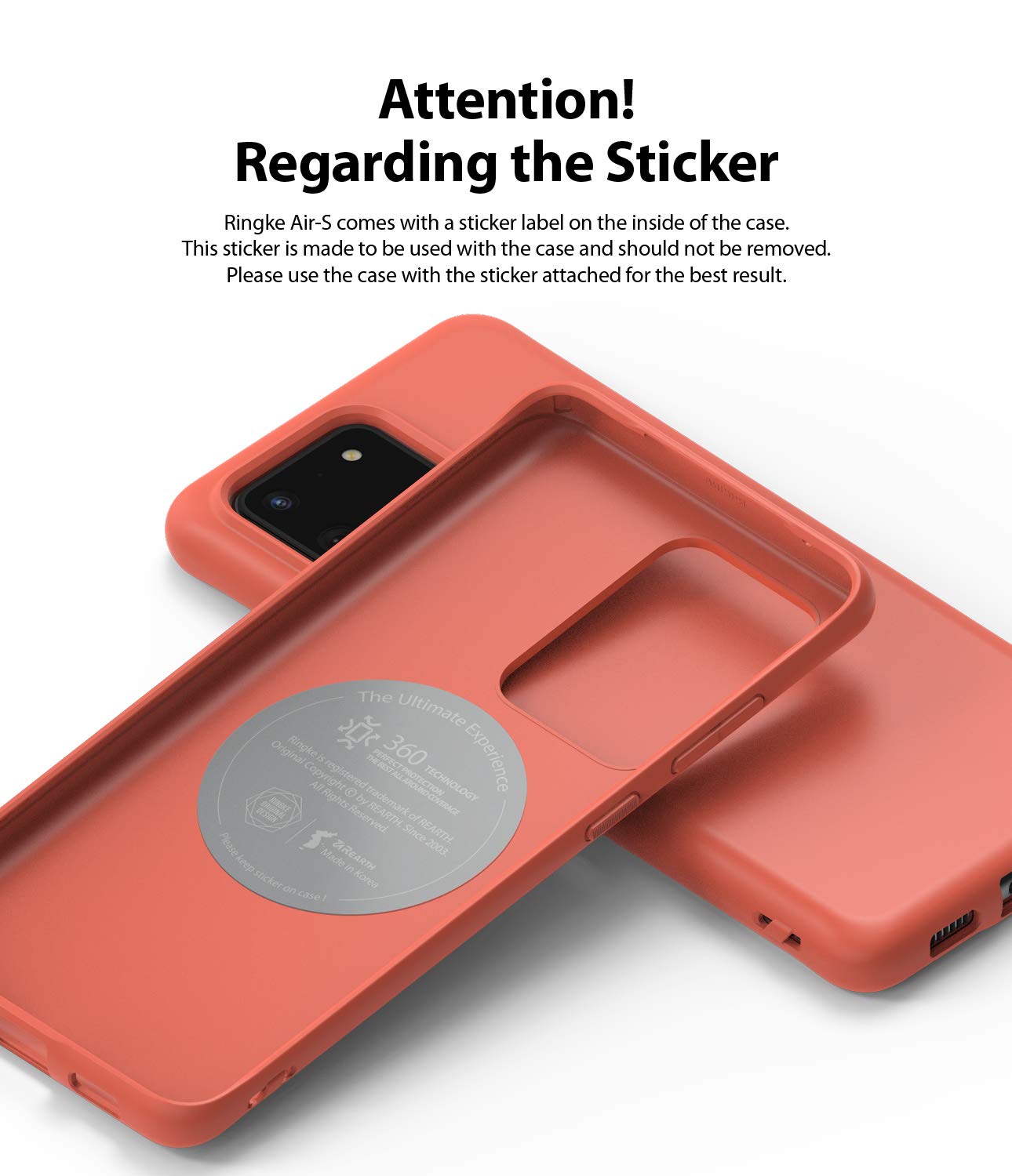 Ringke Air S Galaxy S20 Ultra custodia sottile corallo Coral