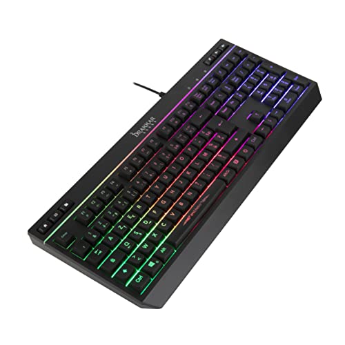 Konix Drakkar Spelheim Tastiera Gaming Membrana AZERTY cavo RGB