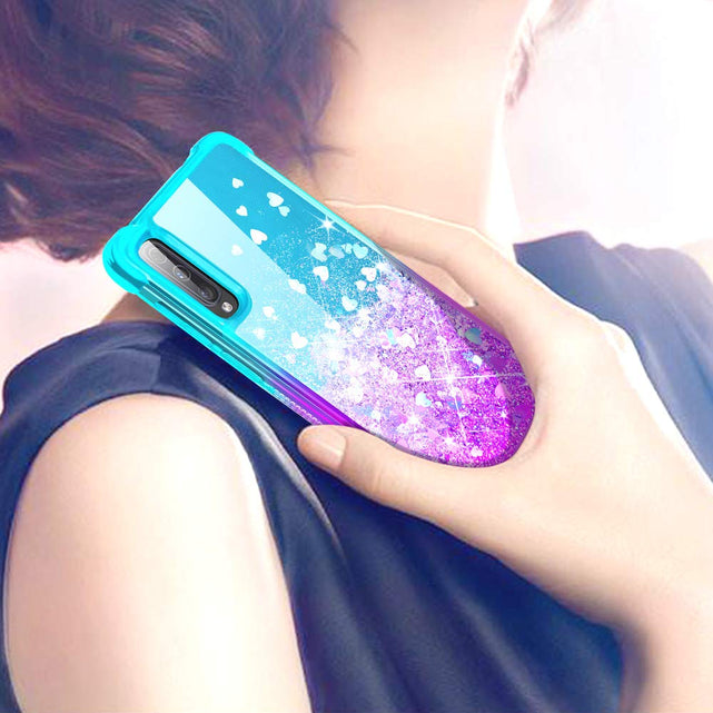Redpepper Galaxy Cases Note 10 Plus cover rosa glitter strass