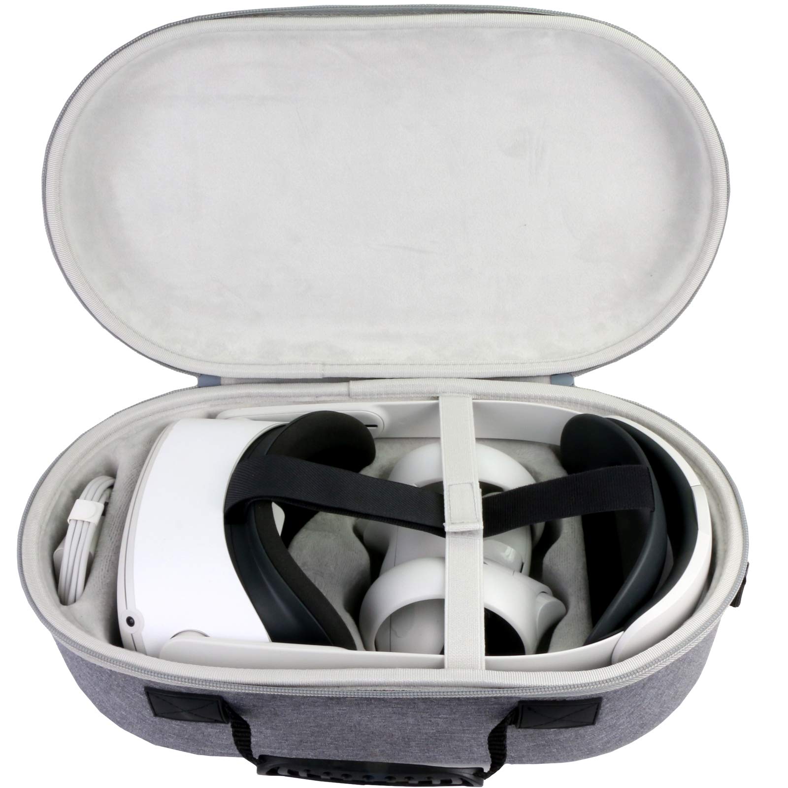 Aenllosi Game Controller Case Quest 2 custodia rigida Nero EVA