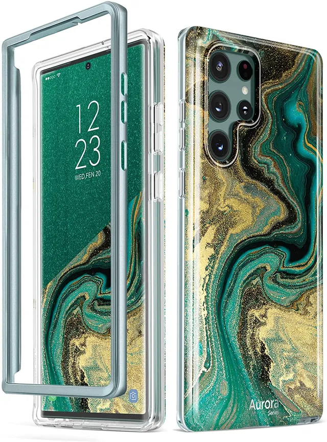 Redpepper Galaxy Cases S22 Ultra custodia marmo bianco slim