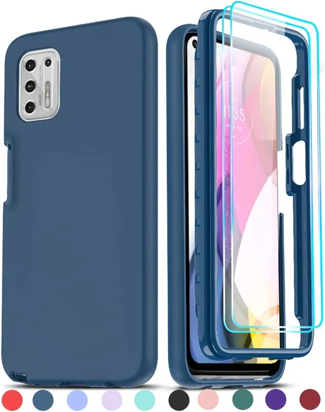 Redpepper Moto G Stylus 2021 Cover Nera Silicone Antigraffio