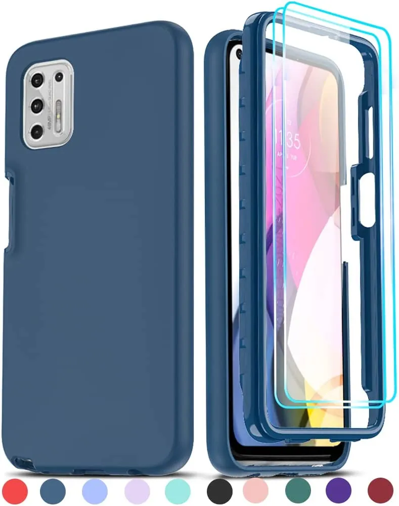 Redpepper Moto G Stylus 2021 Cover Nera Silicone Antigraffio