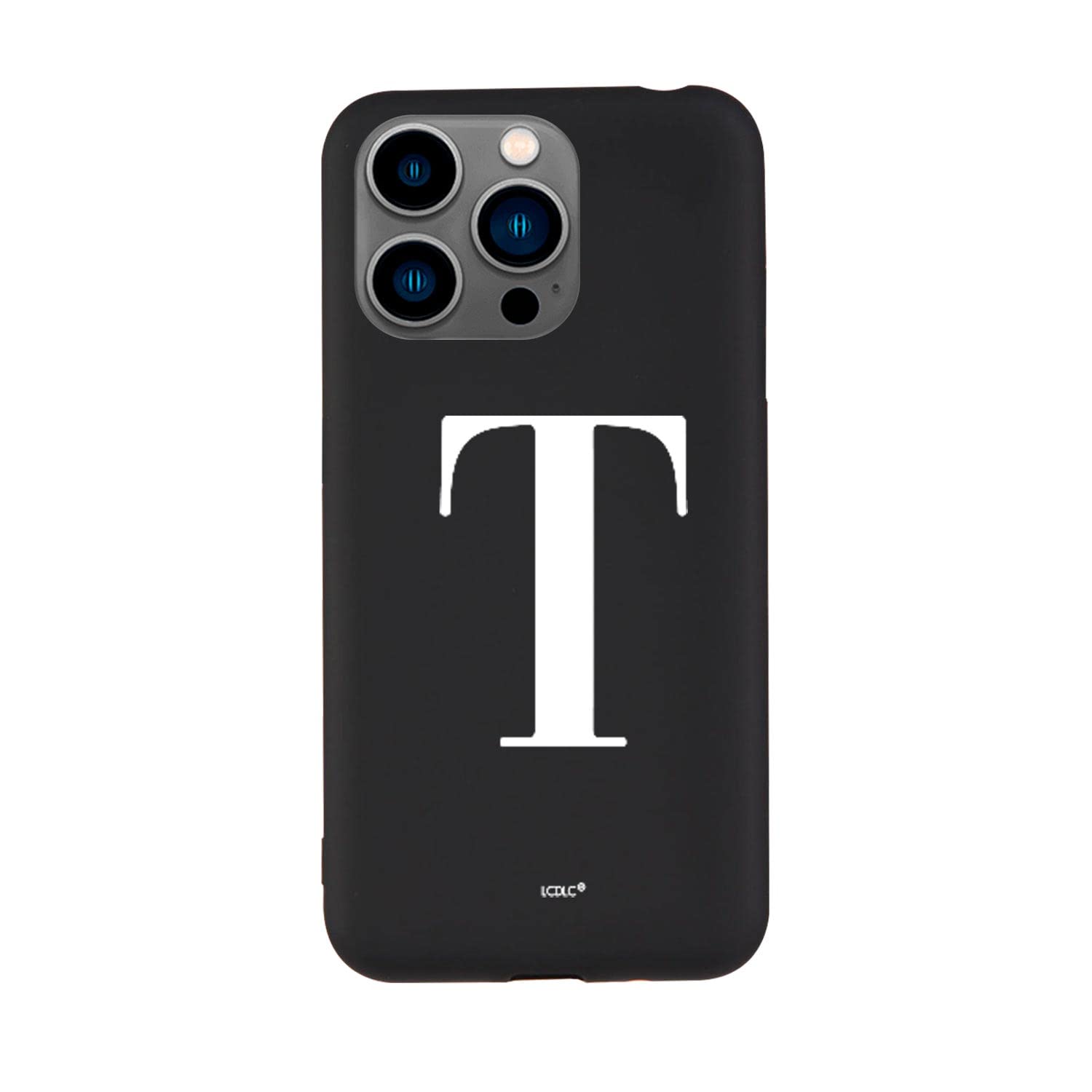 La Casa de las Carcasas Personalizzate iPhone 15 Pro custodia nero iniziale