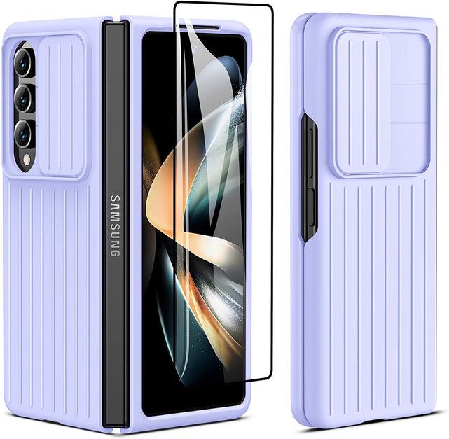 Redpepper Galaxy Z Fold 4 Cover Nera con Coprilente + Pellicola