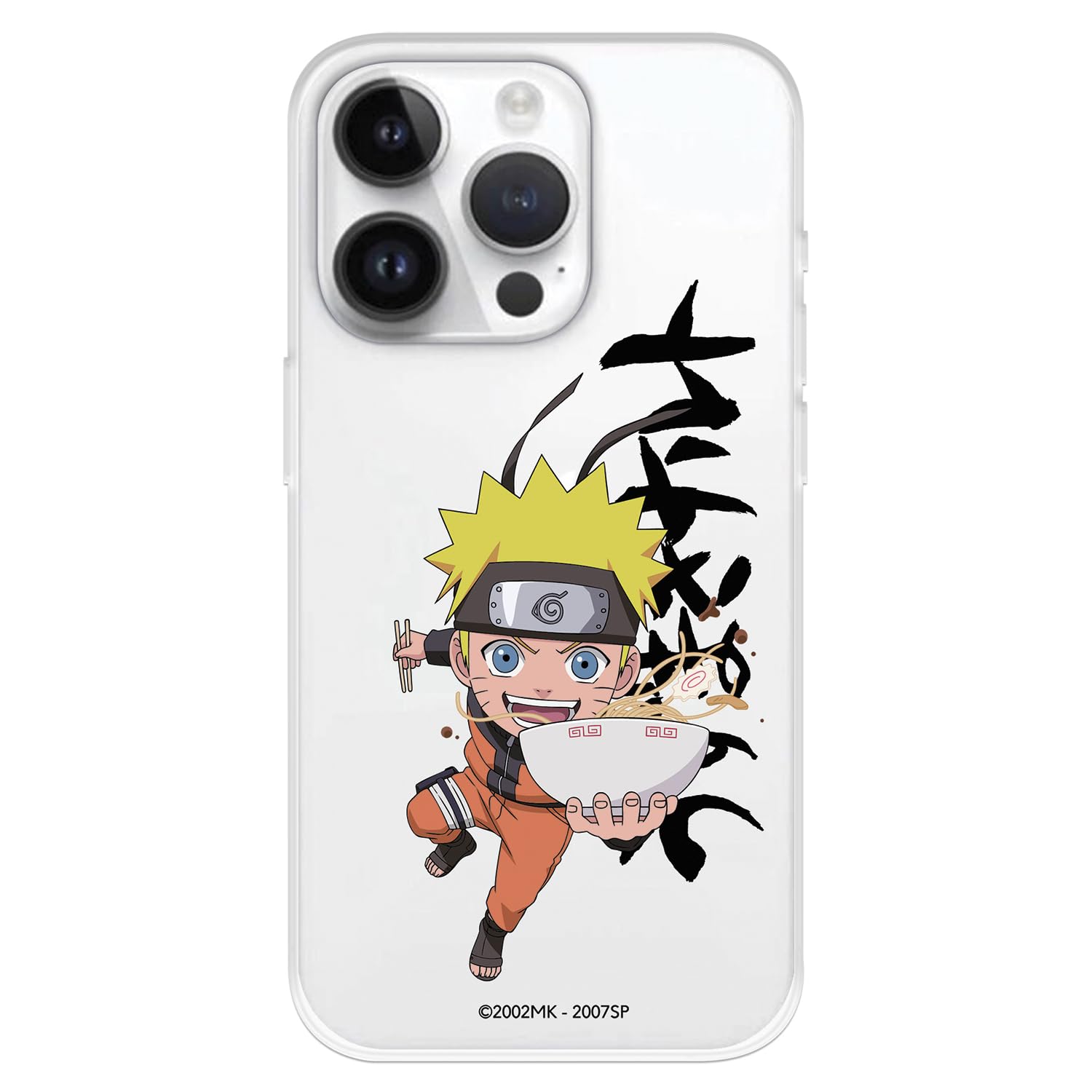 La Casa de las Carcasas Baby Naruto Ramen custodia iPhone 15 Pro trasparente