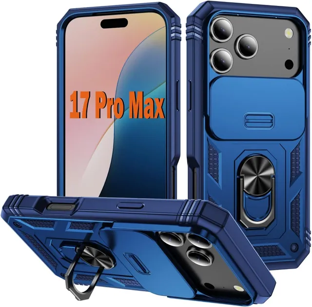 Redpepper iPhone 17 Pro Max custodia metallo con cavalletto
