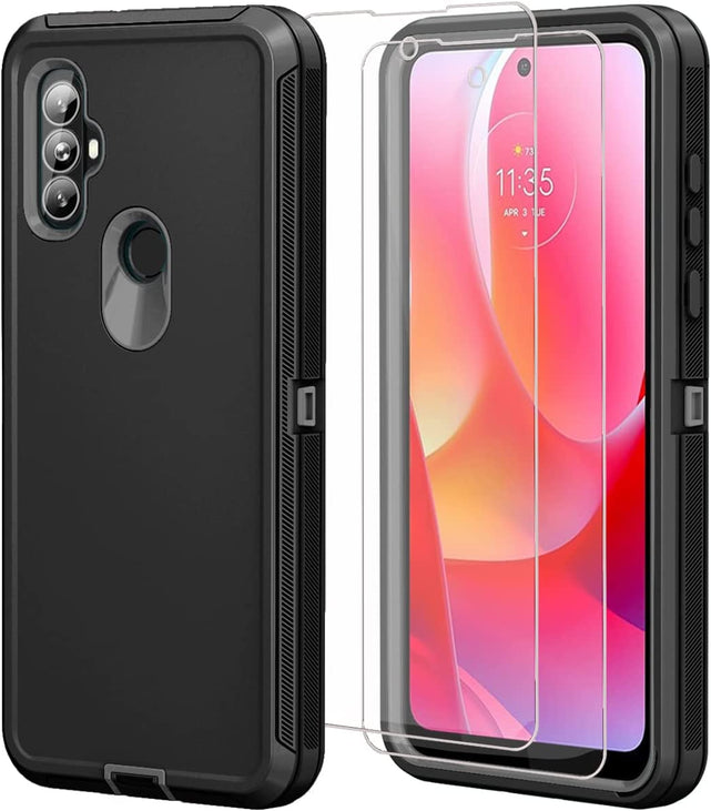 Redpepper Motorola cover Moto G Power 2022 nera 3 in 1