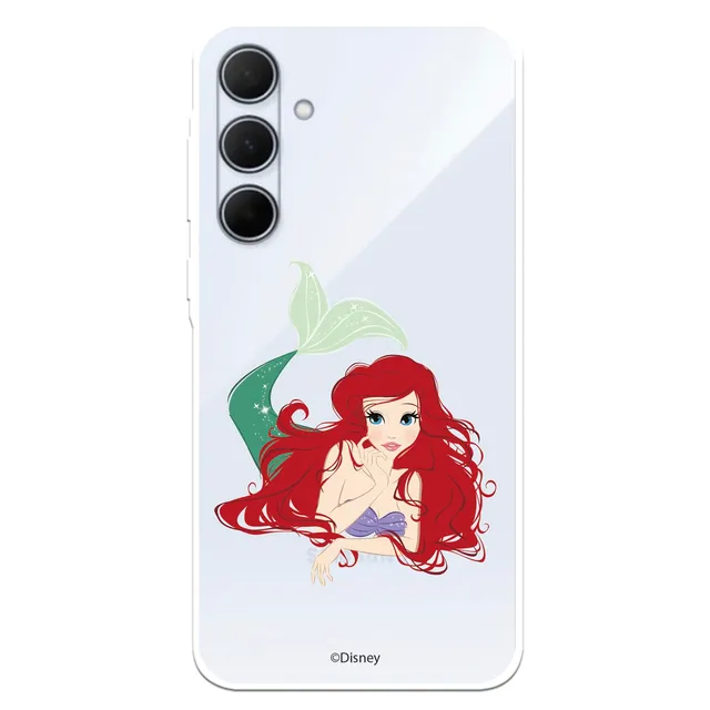 Licenze Ufficiali Galaxy A35 5G cover Sirenetta trasparente