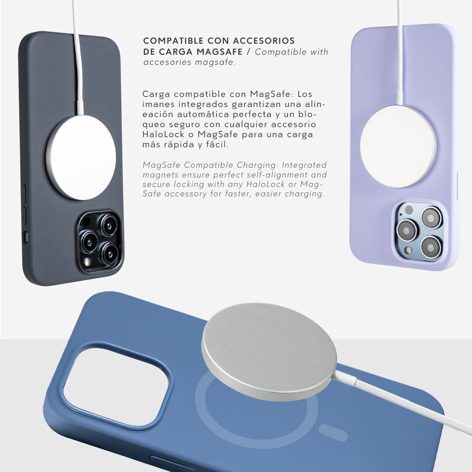 La Casa de las Carcasas Cover Galaxy S24 cover MagSafe nero