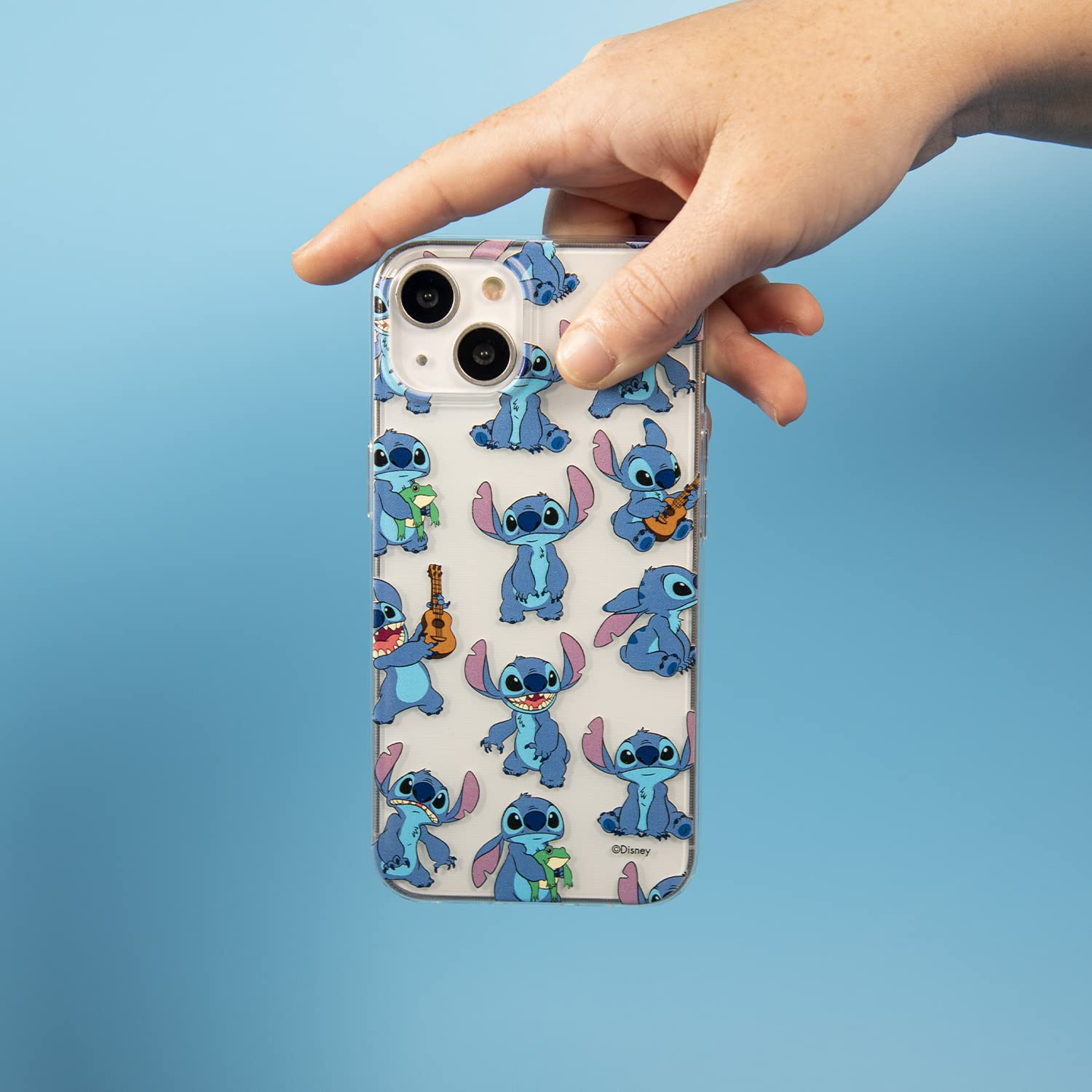 La Casa de las Carcasas Stitch Ciondolo cover Redmi Note 9 trasparente