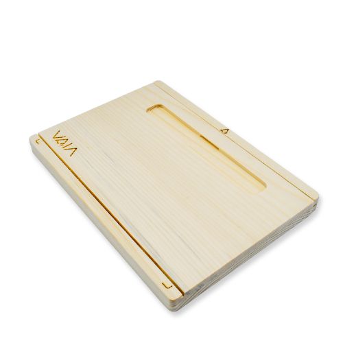 VAIA Focus amplificatore legno marrone dock scrivania
