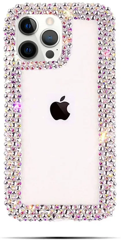 Redpepper Apple Cases 13 Pro Max Custodia Glitter strass donna