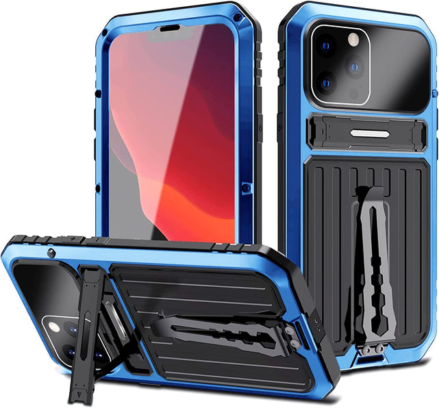 Redpepper iPhone 14 cover alluminio antiurto con cavalletto