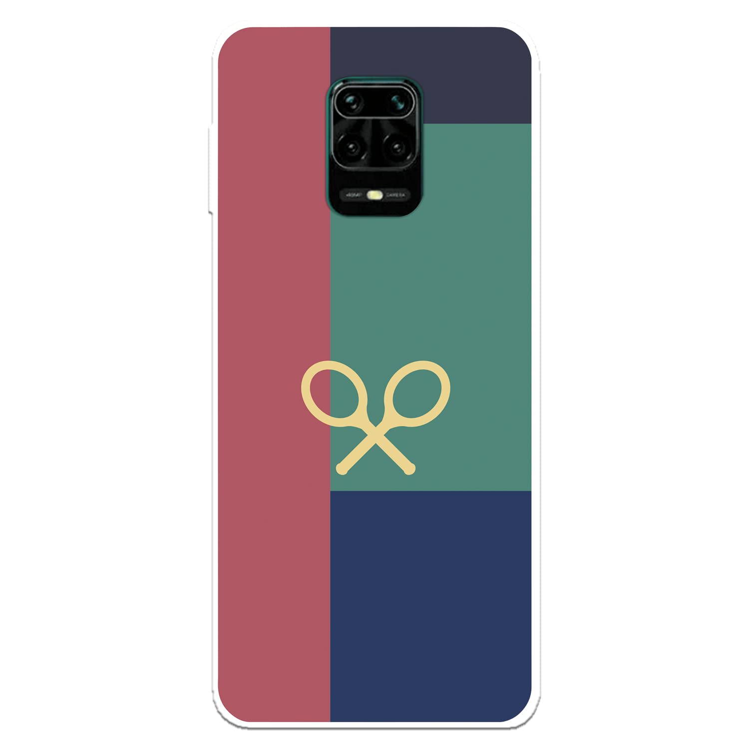 La Casa de las Carcasas Collaborazioni Note 9S cover Silbon Geometrico