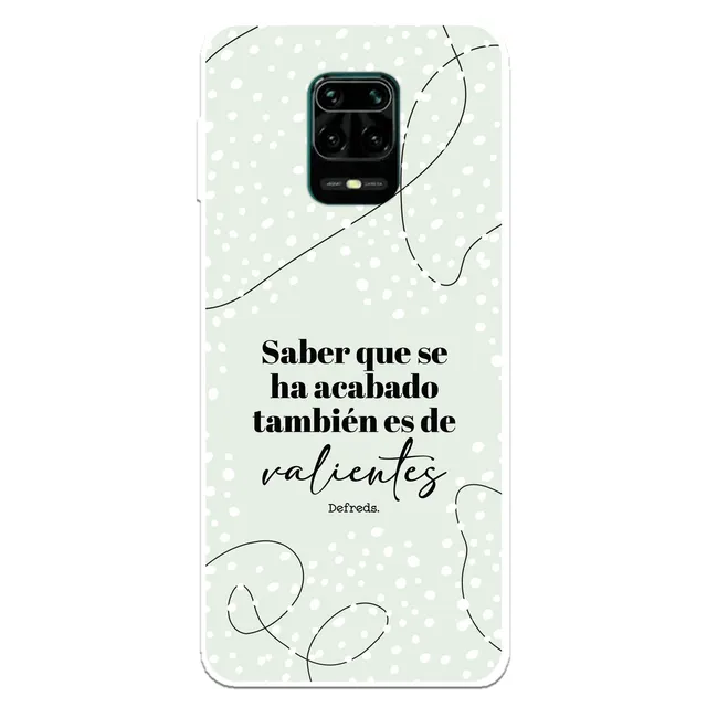 La Casa de las Carcasas Defreds Valienti cover Redmi Note 9S trasparente